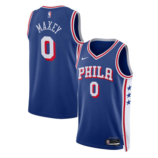 Tyrese Maxey - Philadelphia 76ers Association Edition Swingman Jersey - Custom Name