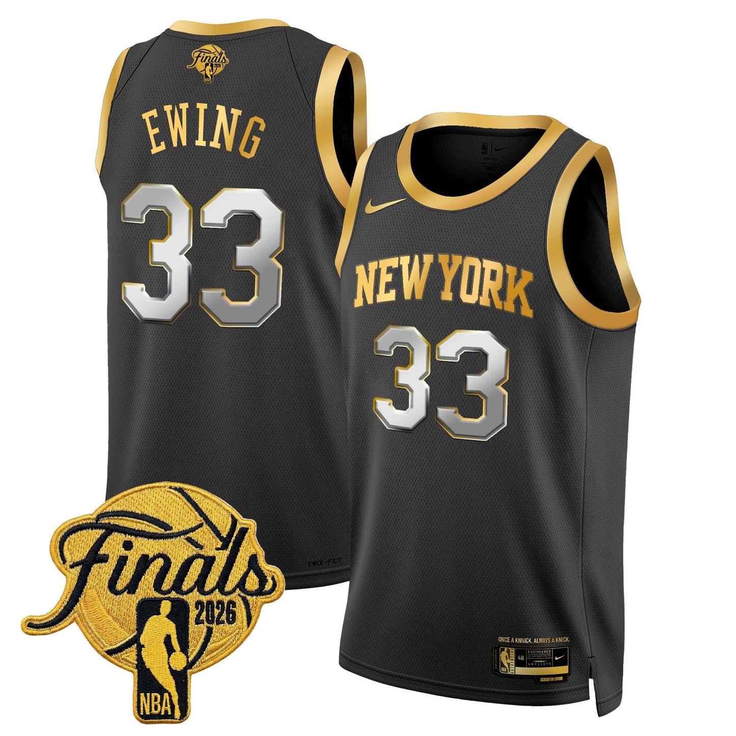 Men's NYK 2026 Finals Swingman Jersey - All Stitched