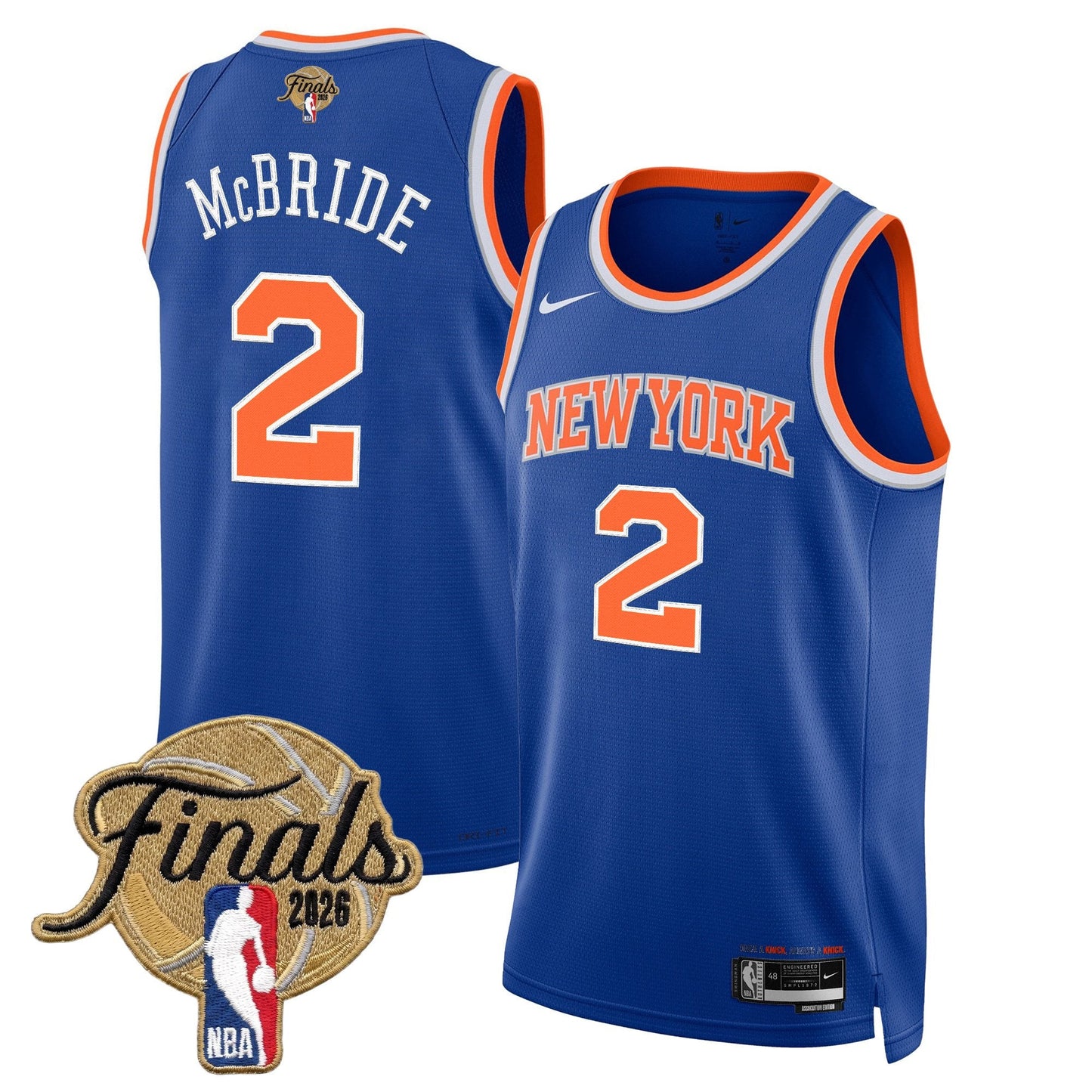 Men's NYK 2026 Finals Swingman Jersey - All Stitched