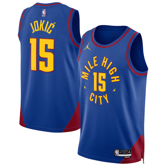 Nikola Jokic' - Houston Rockets Icon Edition Swingman Jersey - Custom Name