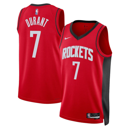 Kevin Durant - Houston Rockets Icon Edition Swingman Jersey - Custom Name