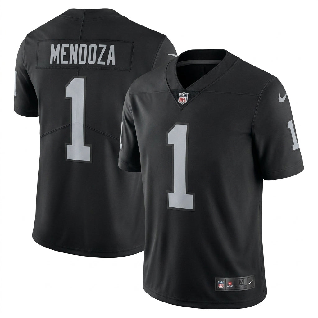 Men's Fernando Mendoza - Las Vegas Raiders 2026 All Stitched Jersey