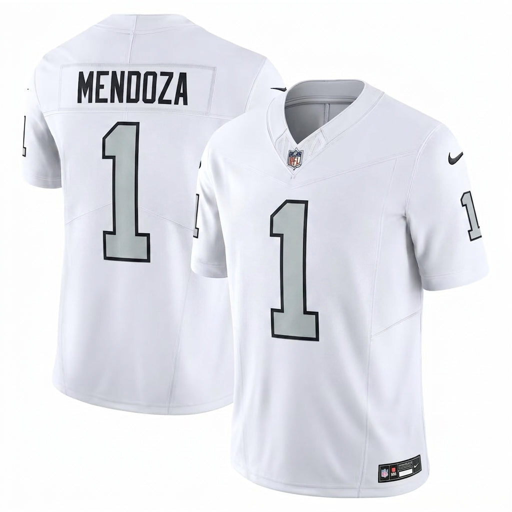 Men's Fernando Mendoza - Las Vegas Raiders 2026 All Stitched Jersey