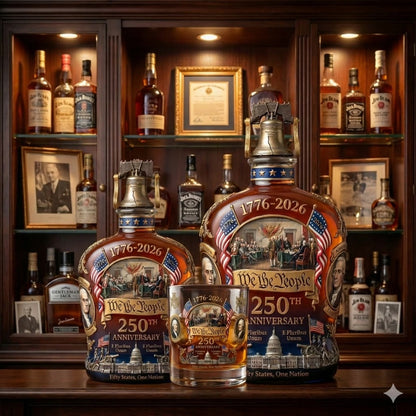 America 250th Anniversary Whiskey Bottle