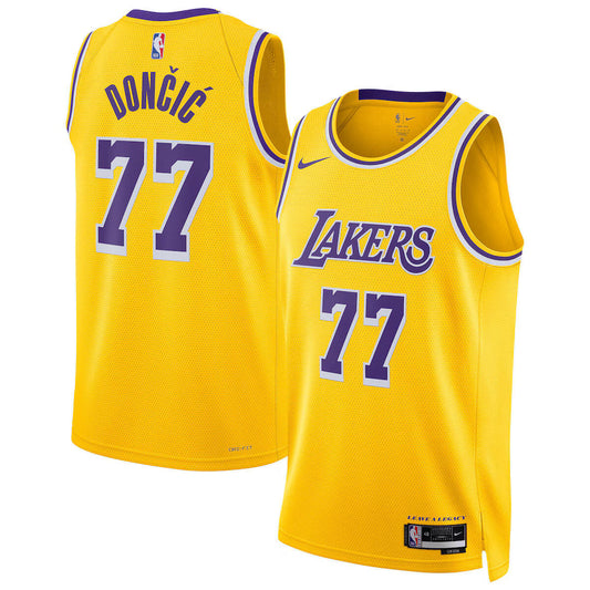 Luka Doncic - Los Angeles Lakers Icon Edition Swingman Jersey - Custom Name