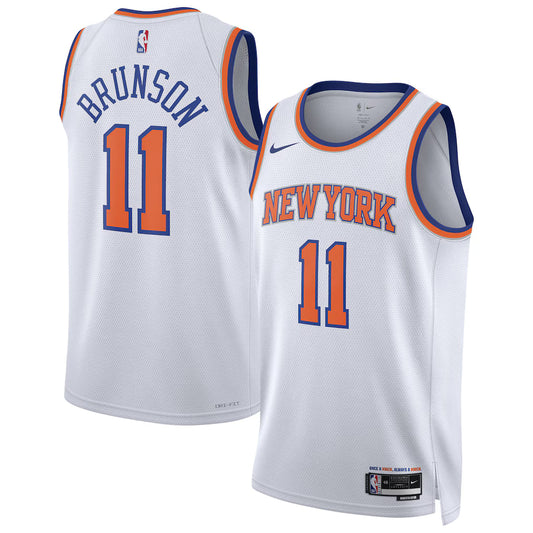 Jalen Brunson - New York Knicks Icon Edition Swingman Jersey - Custom Name